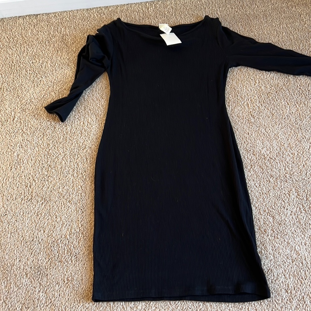 NWT LIGHT THERMAL MIDI DRESS